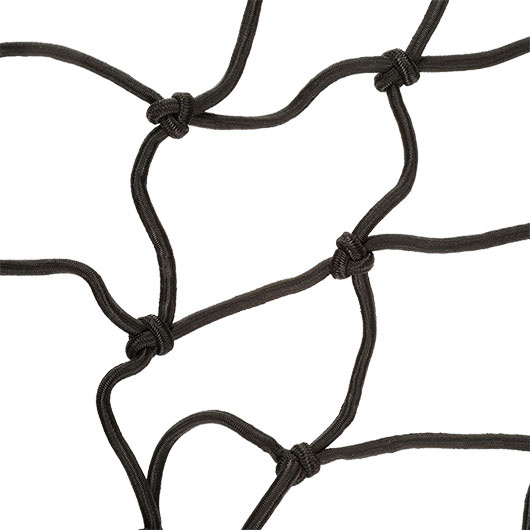 Barbaric elastisches Transportnetz 30 x 30 cm farblich sortiert Bild 1
