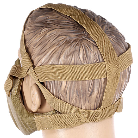 WoSport V5 Conqueror Lightweight 1000D Airsoft-Halbmaske Lower-Face tan Bild 3