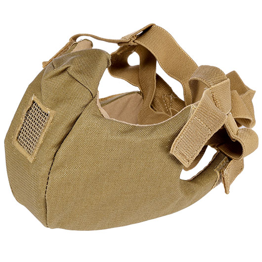 WoSport V5 Conqueror Lightweight 1000D Airsoft-Halbmaske Lower-Face tan Bild 4