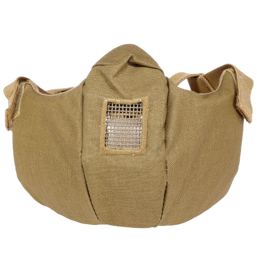 WoSport V5 Conqueror Lightweight 1000D Airsoft-Halbmaske Lower-Face tan Bild 5