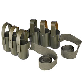 VFC XM651E1 40mm CS Granaten Nylon 6-fach Bandolier f. XM148 / M79 / M203 Reproduktion oliv Bild 1