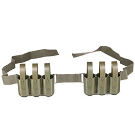 VFC XM651E1 40mm CS Granaten Nylon 6-fach Bandolier f. XM148 / M79 / M203 Reproduktion oliv Bild 2