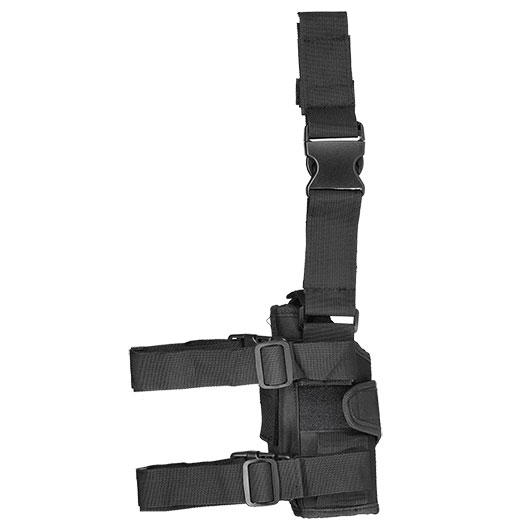 WoSport Universal Tactical Beinholster fr Pistole und Ersatzmagazin Nylon-Fabric rechts schwarz Bild 1