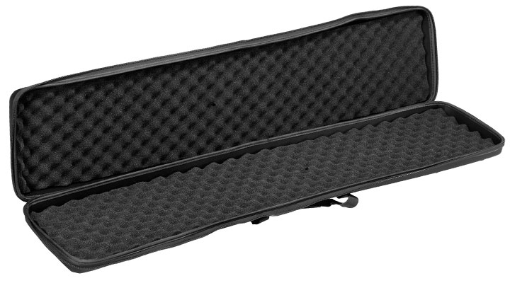 MAX Tactical Soft Case Waffenkoffer 120,5 x 26,5 x 12 cm Waben-Schaumstoff schwarz Bild 5
