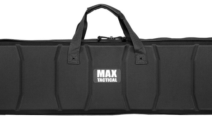 MAX Tactical Soft Case Waffenkoffer 120,5 x 26,5 x 12 cm Waben-Schaumstoff schwarz Bild 6