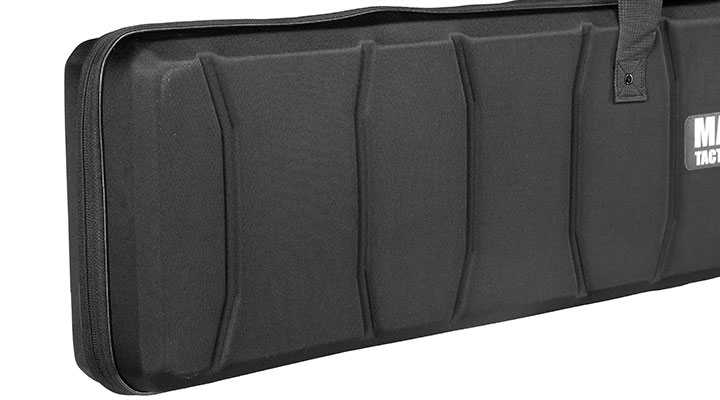 MAX Tactical Soft Case Waffenkoffer 120,5 x 26,5 x 12 cm Waben-Schaumstoff schwarz Bild 7
