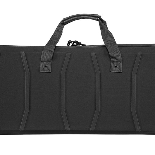 MAX Tactical Soft Case Waffenkoffer 86,5 x 34 x 12 cm Waben-Schaumstoff schwarz Bild 8