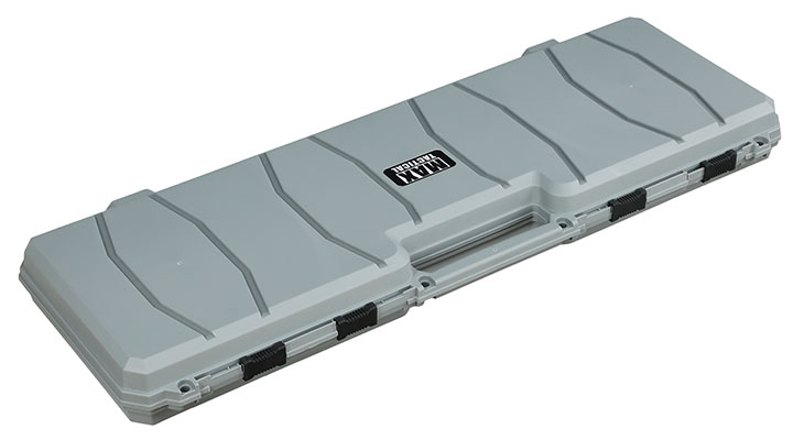 MAX Tactical Hard Case Waffenkoffer 100 x 35 x 10 cm Waben-Schaumstoff grau