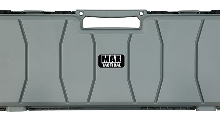 MAX Tactical Hard Case Waffenkoffer 100 x 35 x 10 cm Waben-Schaumstoff grau Bild 8