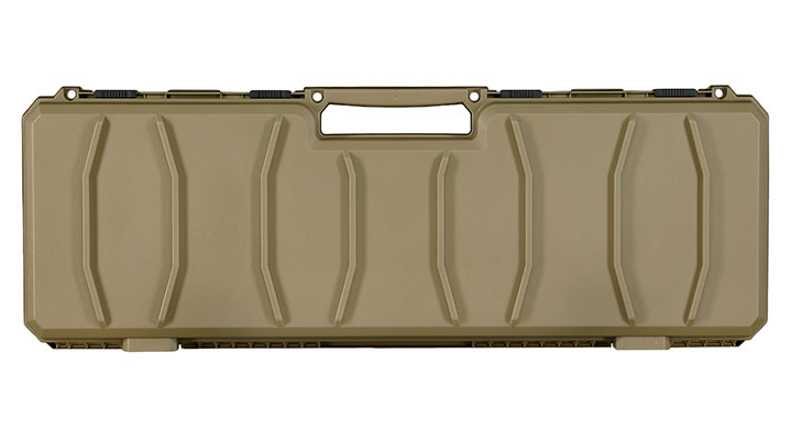 MAX Tactical Hard Case Waffenkoffer 100 x 35 x 10 cm Waben-Schaumstoff oliv Bild 3