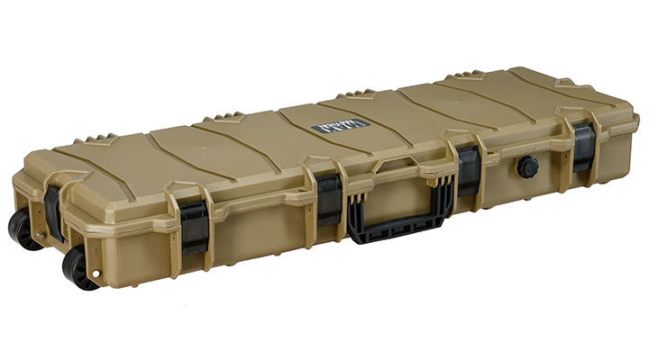 MAX Tactical Large Hard Case Waffenkoffer / Trolley 102 x 36,5 x 14,5 cm PnP-Schaumstoff oliv