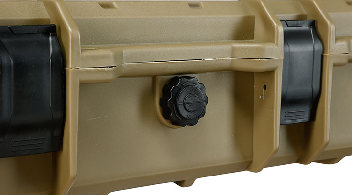 MAX Tactical Large Hard Case Waffenkoffer / Trolley 102 x 36,5 x 14,5 cm PnP-Schaumstoff oliv Bild 10