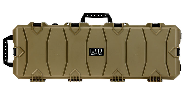 MAX Tactical Large Hard Case Waffenkoffer / Trolley 102 x 36,5 x 14,5 cm PnP-Schaumstoff oliv Bild 2