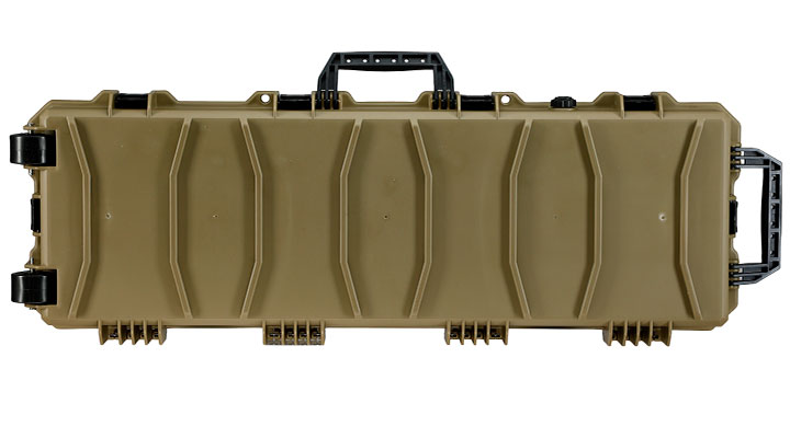 MAX Tactical Large Hard Case Waffenkoffer / Trolley 102 x 36,5 x 14,5 cm PnP-Schaumstoff oliv Bild 3