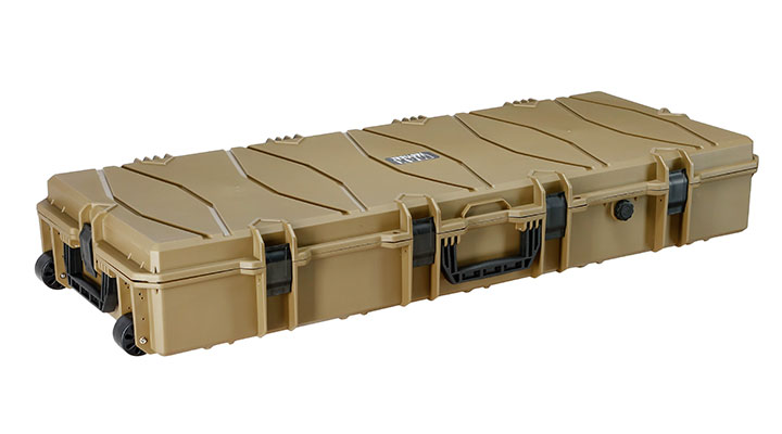 MAX Tactical XX-Large Hard Case Waffenkoffer / Trolley 122 x 51 x 18,5 cm PnP-Schaumstoff oliv
