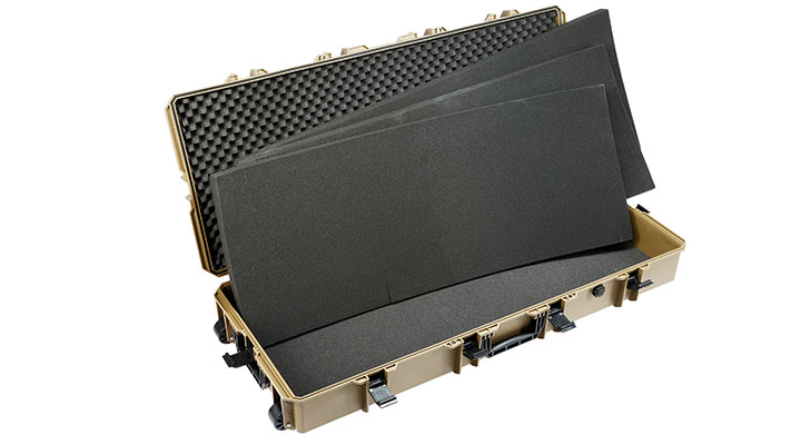 MAX Tactical XX-Large Hard Case Waffenkoffer / Trolley 122 x 51 x 18,5 cm PnP-Schaumstoff oliv Bild 6