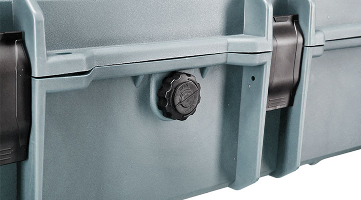 MAX Tactical XX-Large Hard Case Waffenkoffer / Trolley 122 x 51 x 18,5 cm PnP-Schaumstoff grau Bild 10
