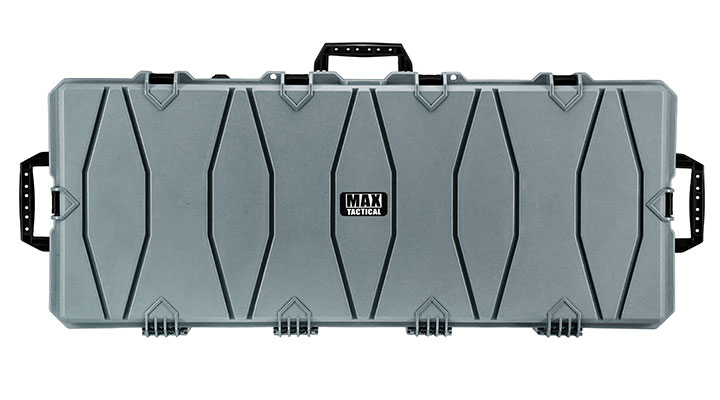 MAX Tactical XX-Large Hard Case Waffenkoffer / Trolley 122 x 51 x 18,5 cm PnP-Schaumstoff grau Bild 2