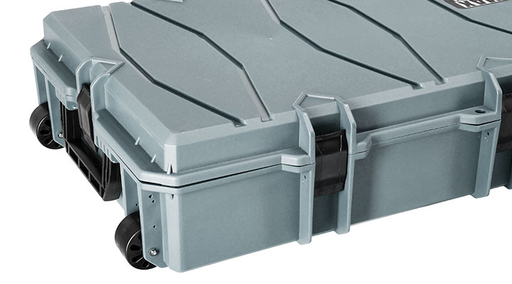 MAX Tactical XX-Large Hard Case Waffenkoffer / Trolley 122 x 51 x 18,5 cm PnP-Schaumstoff grau Bild 8