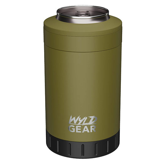 Wyld Gear Thermobecher Mutli-Can 354ml/12Oz oliv inkl. Schraubverschlussdeckel