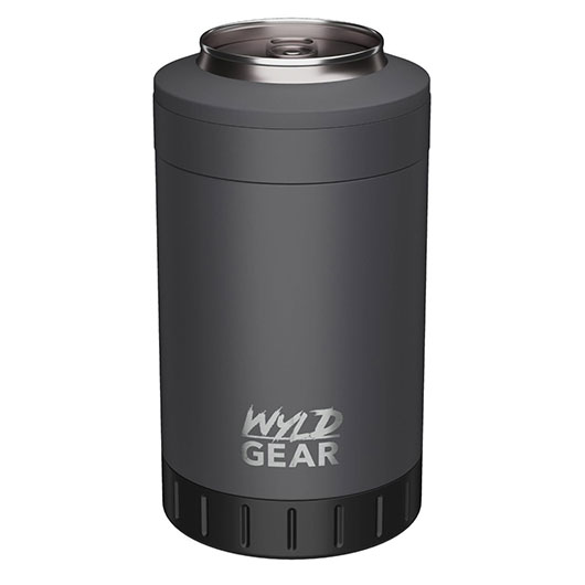 Wyld Gear Thermobecher Mutli-Can 354ml/12Oz grau inkl. Schraubverschlussdeckel