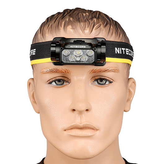 Nitecore HC60 UHE LED-Stirnlampe - 1600 Lumen Nylonkopfband Bild 1