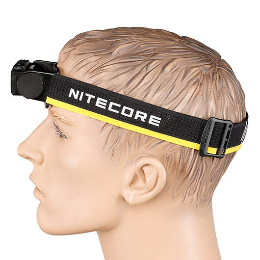 Nitecore HC60 UHE LED-Stirnlampe - 1600 Lumen Nylonkopfband Bild 4