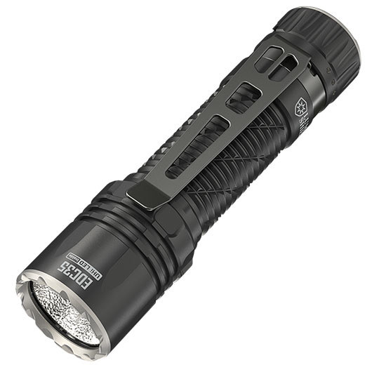 Nitecore LED-Taschenlampe EDC35 5000 Lumen schwarz inkl. Akku, USB-C Ladekabel, Lanyard, Grtelclip und Nylonholster
