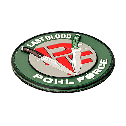 Pohl Force 3D Rubber Patch mit Klettflche MK-8/MK-9 Last Blood grn Bild 1