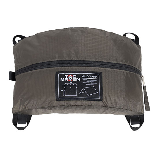 Tac Maven Mehrzweckplane Wild Tarp 300 x 300 cm coyote inkl. Heringe, Schnre und Transportbeutel Bild 1