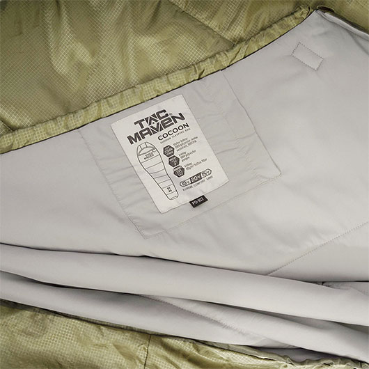 Tac Maven Mumienschlafsack Cocoon RAL7013 bis zu 190 cm Krpergre Bild 3