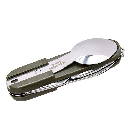 Tac Maven Outdoor Essbesteck Olaf oliv Bild 2