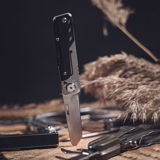 Tac Maven Multitool Odin schwarz/silber inkl. Grteltasche Bild 1
