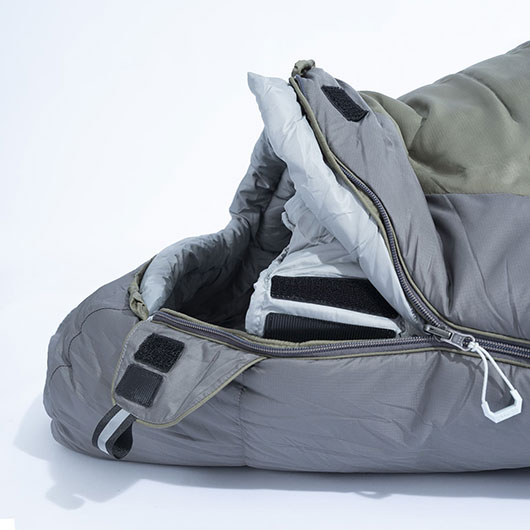 Tac Maven Mumienschlafsack oliv/grau bis zu 190 cm Krpergre Bild 2