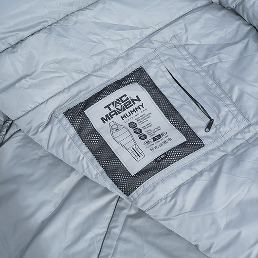 Tac Maven Mumienschlafsack oliv/grau bis zu 190 cm Krpergre Bild 3