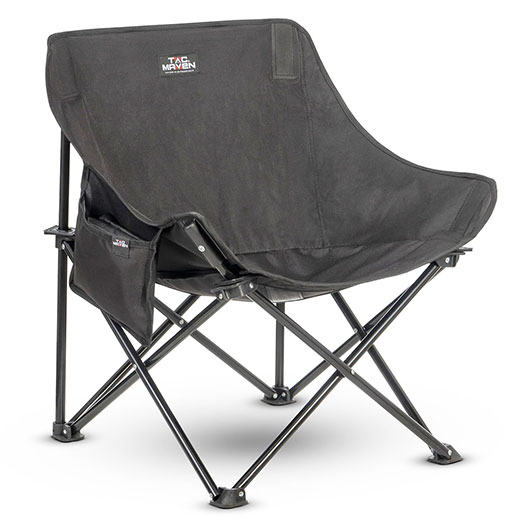 Tac Maven Camping Klappstuhl schwarz