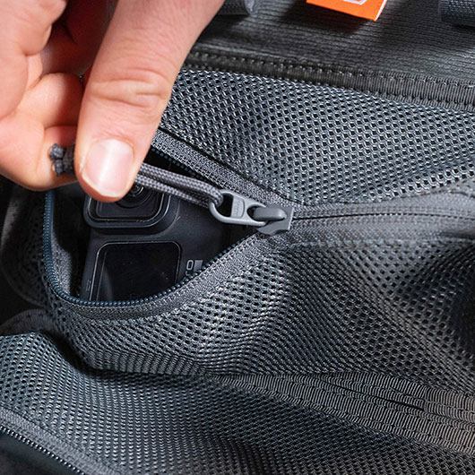 Pentagon Netztasche Trinity Set mit Klettflche grau 3 Stck Bild 4