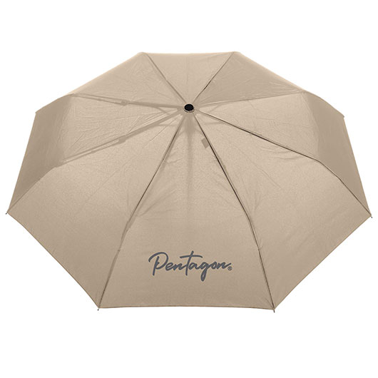 Pentagon Automatik Regenschirm Noah tan inkl. Hlle 98 cm Bild 1