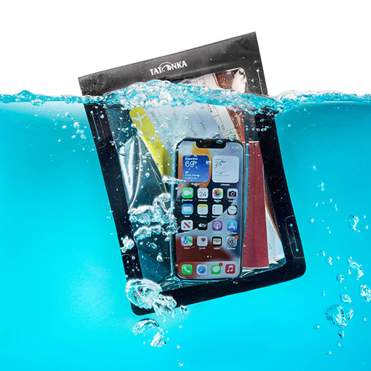 Tatonka Schutzhlle WP Dry Bag A5 fr Handy, Tablet... schwarz wasserdicht Bild 2