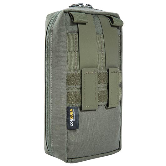 Tatonka Mehrzwecktasche Universal Pouch Molle steingrau oliv 10 x 20 cm inkl. Signalpatch Bild 2
