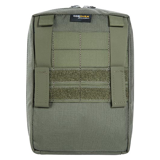 Tatonka Mehrzwecktasche Universal Pouch Molle steingrau oliv 14 x 20 cm inkl. Signalpatch Bild 3
