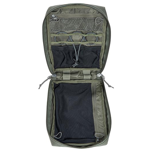 Tatonka Mehrzwecktasche Universal Pouch Molle steingrau oliv 14 x 20 cm inkl. Signalpatch Bild 4