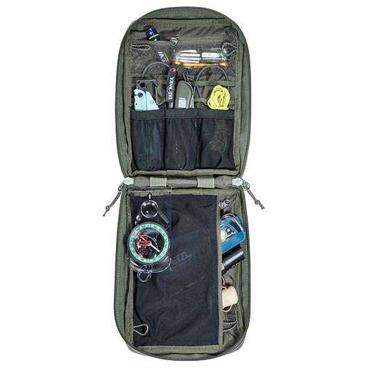 Tatonka Mehrzwecktasche Universal Pouch Molle steingrau oliv 14 x 20 cm inkl. Signalpatch Bild 5