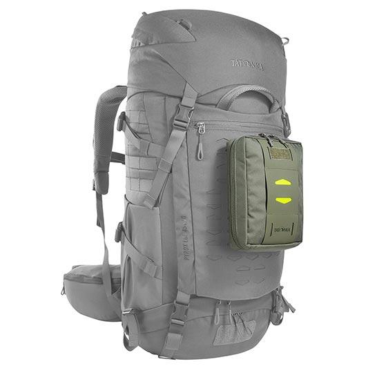Tatonka Mehrzwecktasche Universal Pouch Molle steingrau oliv 14 x 20 cm inkl. Signalpatch Bild 7