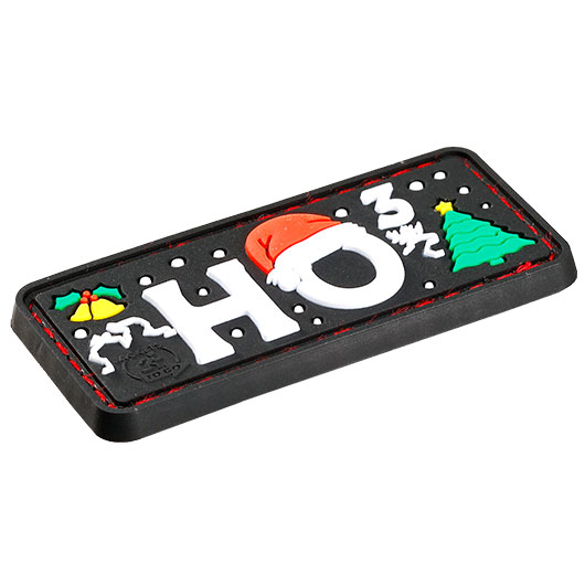JTG 3D Rubber Patch mit Klettflche Ho Ho Ho fullcolor Bild 1