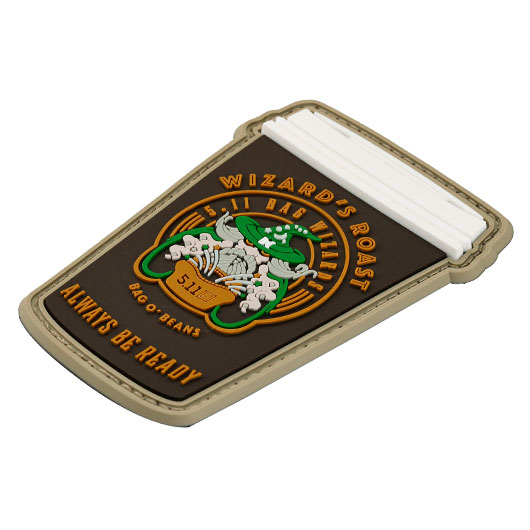 5.11 3D Rubber Patch mit Klettflche Wizards Roast fullcolor Bild 1