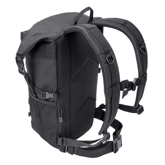Brandit Rucksack Cooper Rolltop 20 L schwarz Bild 2
