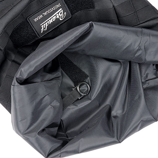 Brandit Rucksack Cooper Rolltop 20 L schwarz Bild 3