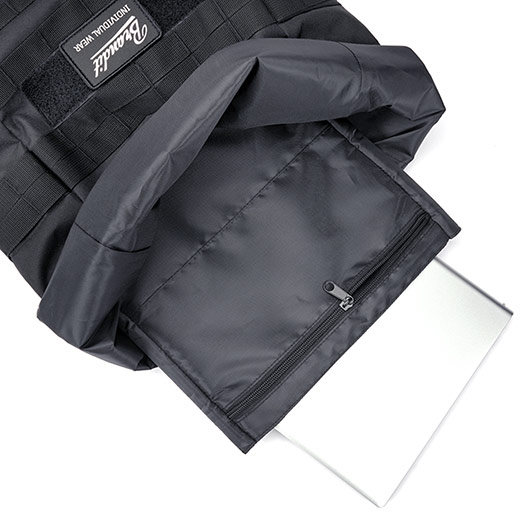 Brandit Rucksack Cooper Rolltop 20 L schwarz Bild 4
