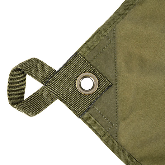 Brandit Premium Tarp 300 x 300 cm oliv inkl. Transportbeutel und Meshtasche Bild 1